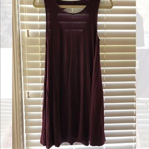 Cut out Back Dress
